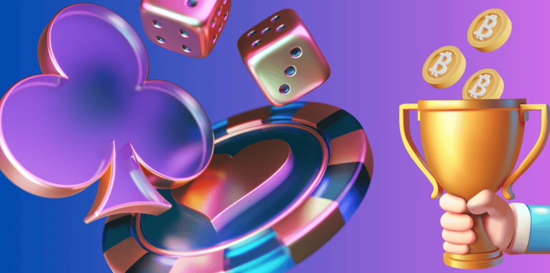 crypto gambling background